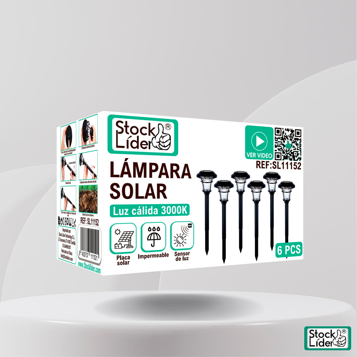 LÁMPARA SOLAR