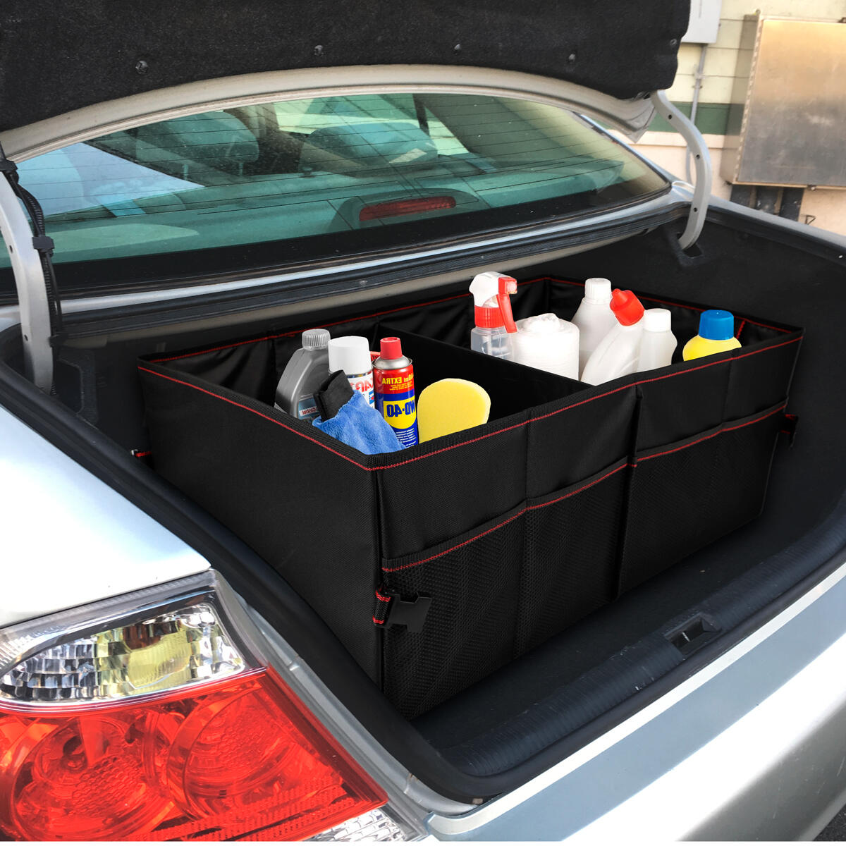 Pack Coche Organización De Maletero & De Asiento