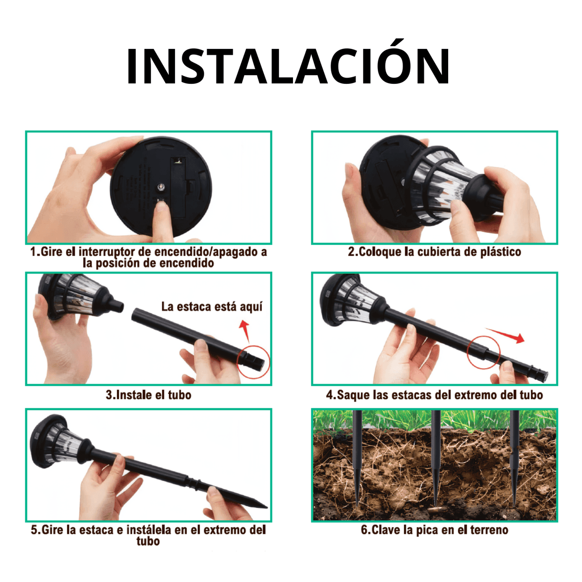 LÁMPARA SOLAR