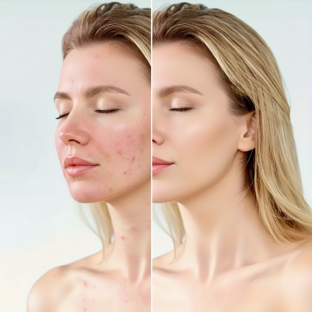 Máscara facial LED