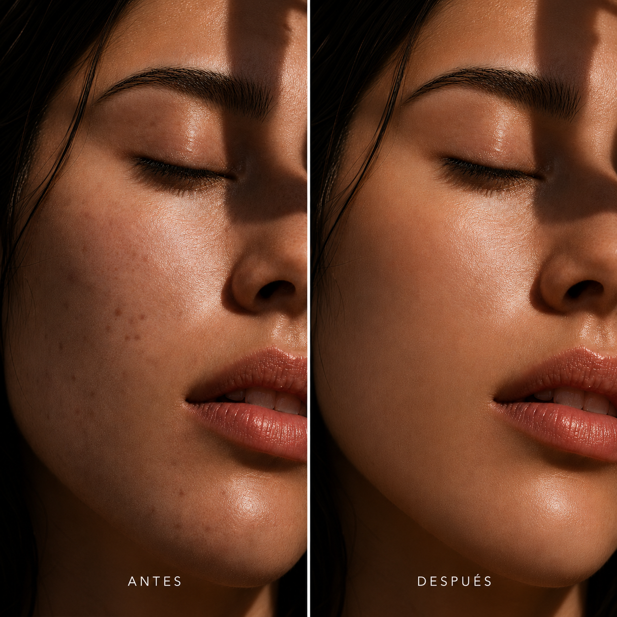 Máscara facial LED