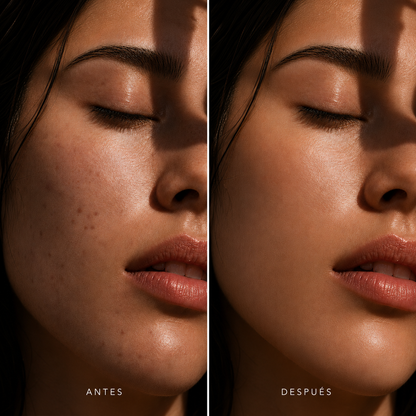 Máscara facial LED