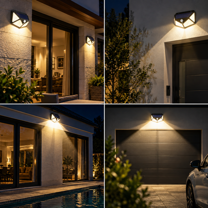 Lámpara solar 100LED