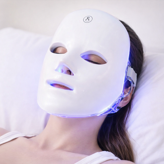 Máscara facial LED
