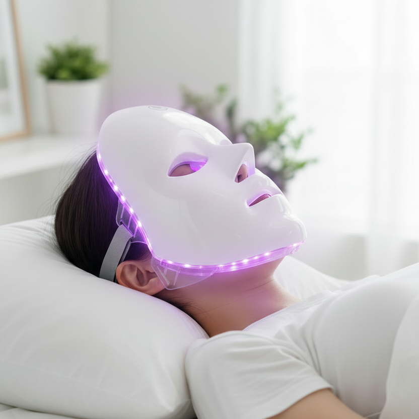 Máscara facial LED